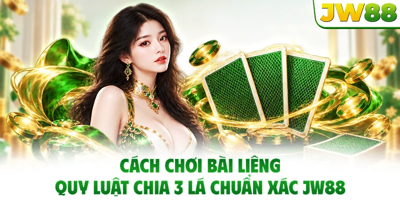 Cách Chơi Bài Liêng - Quy Luật Chia 3 Lá Chuẩn Xác JW88