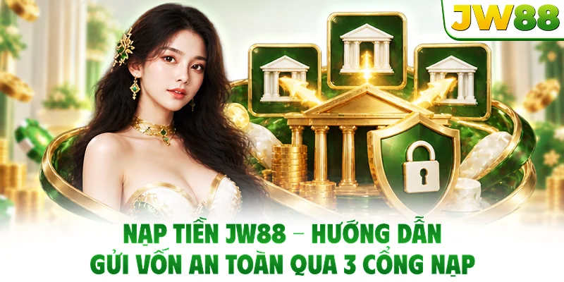 Nạp Tiền JW88 - Hướng Dẫn Gửi Vốn An Toàn Qua 3 Cổng Nạp
