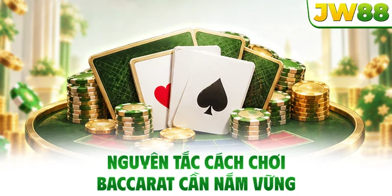 Nguyên tắc cách chơi Baccarat cần nắm vững