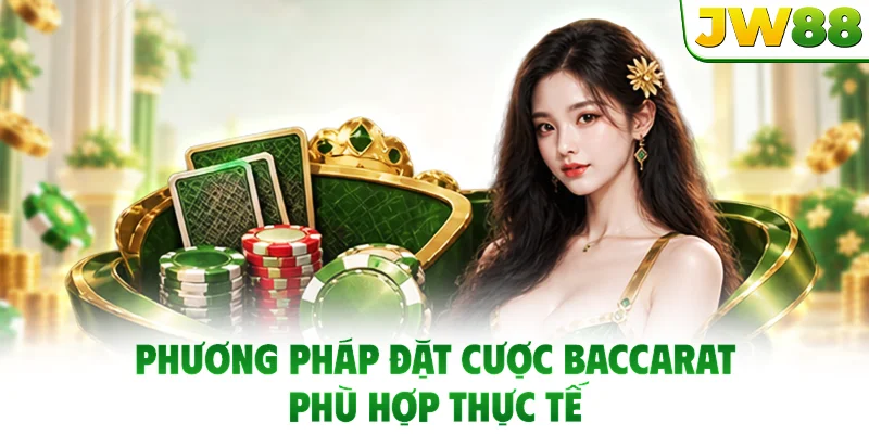 Phương pháp đặt cược Baccarat phù hợp thực tế